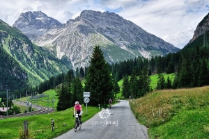 Alpy Wschodnie na rowerach