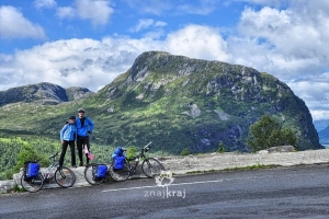 Rowerem wokół fiordów zachodniej Norwegii
