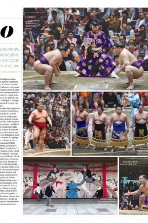 Reportaż z turnieju Sumo w najnowszym numerze Podróży