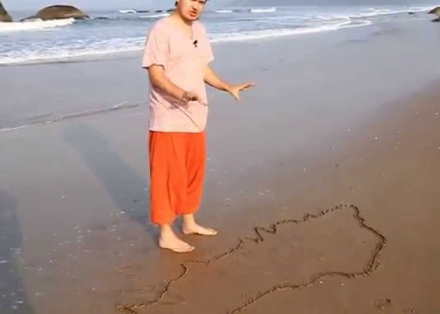 Takie tam, heheszki na plaży w Goa