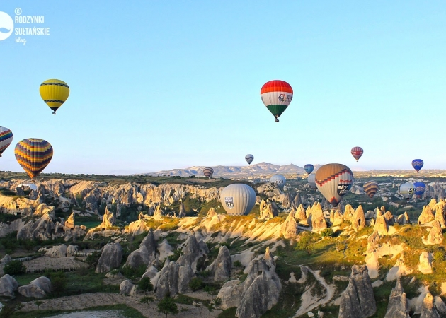 Lot balonem nad Kapadocją: czyli o spełnianiu marzeń i skałach Kapadocji