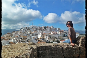 Hiszpańskie opowieści: Comares - białe miasteczko na wzgórzu.