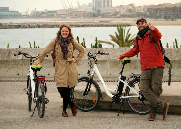 Photo Bike Tour Barcelona