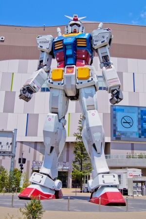 Gundam z Diver City, czyli 18 metrowy robot w Tokyo