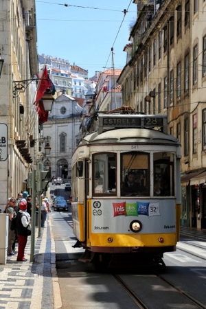 Żółty tramwaj i pożegnanie Portugalii