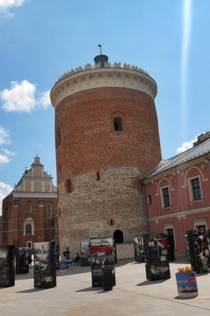 Wieża widokowa na zamku w Lublinie